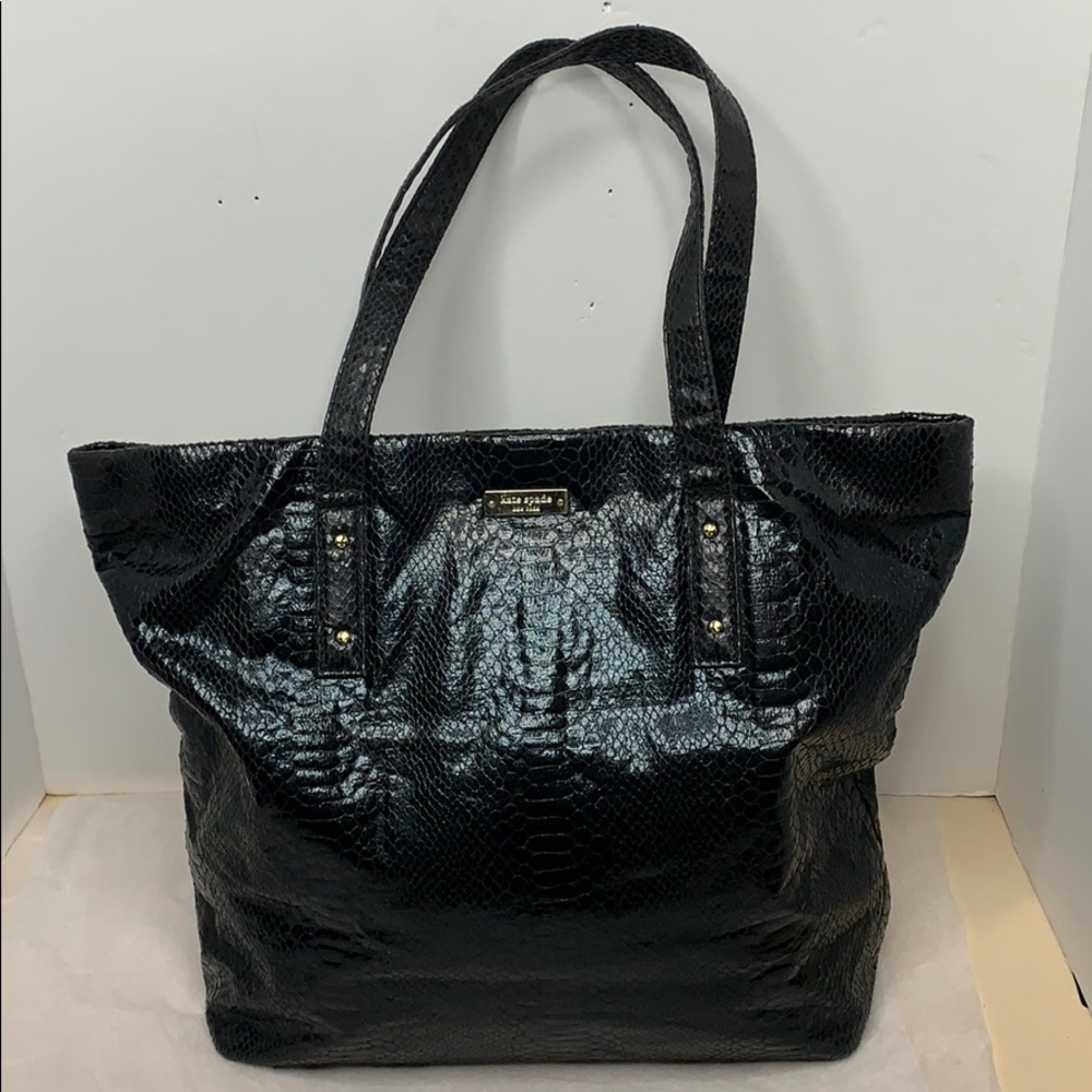 Kate Spade ♠️ Snake Skin Embossed  tote